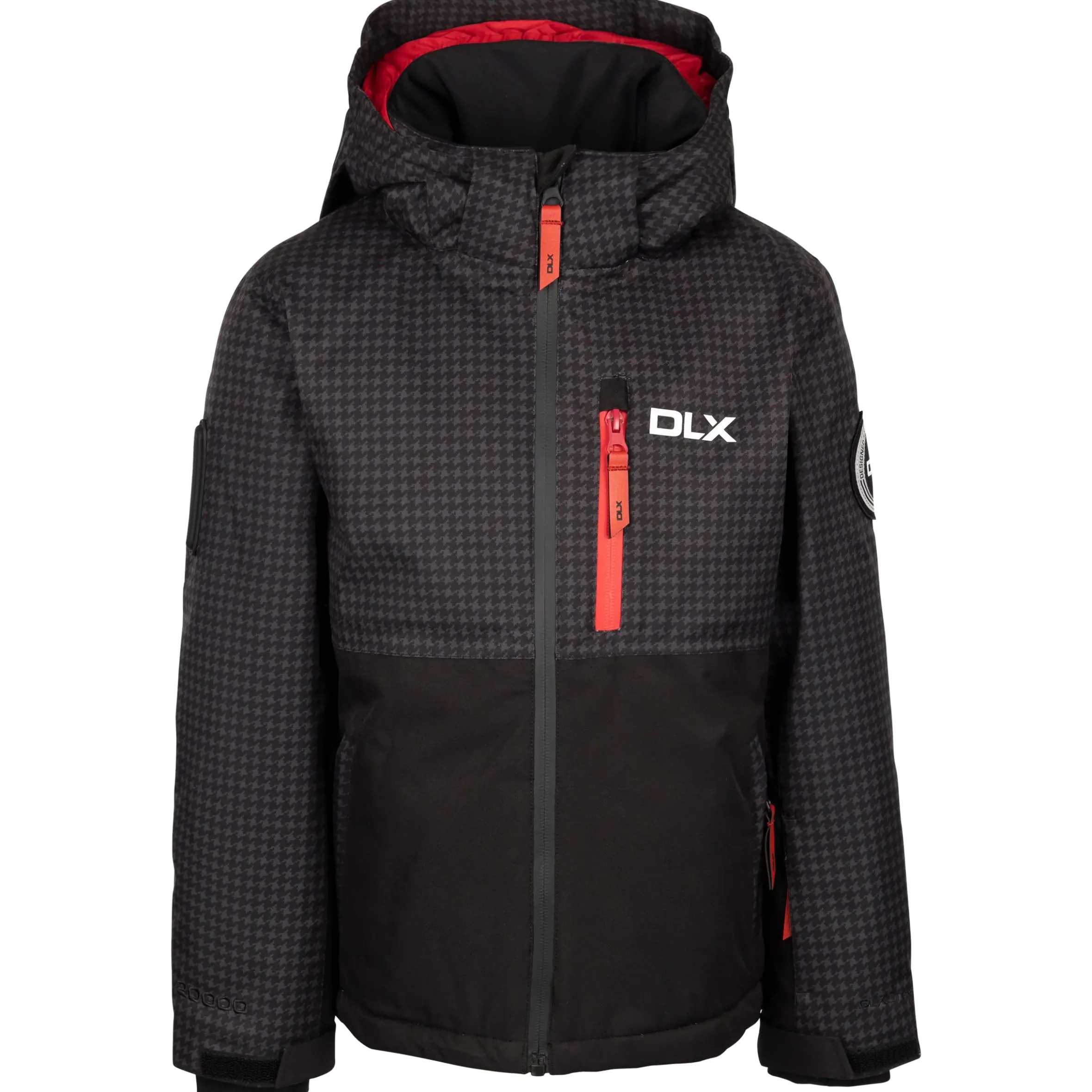 DLX Girls Detachable Hood Ski Jacket Keeya