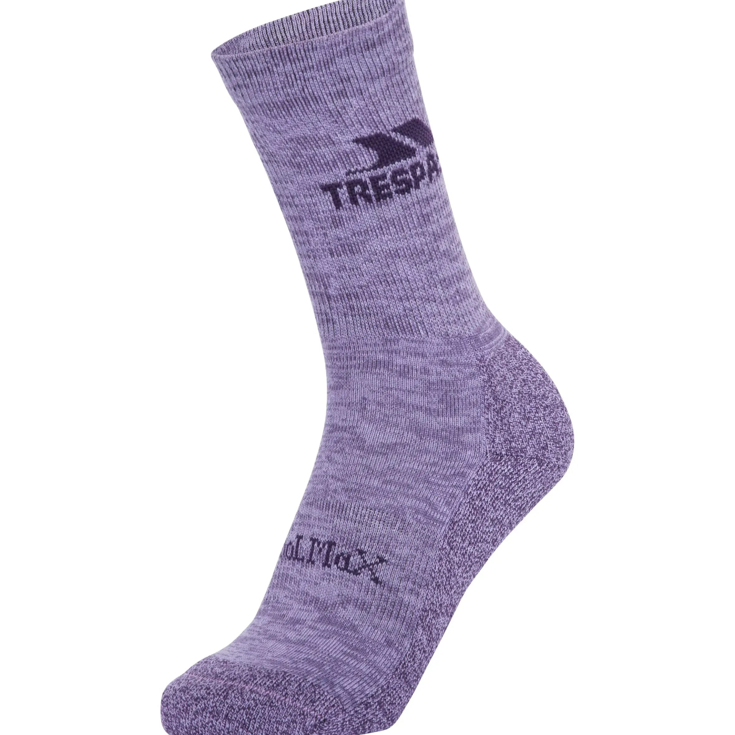 Trespass Adults Walking Socks Lightweight Eco Leader