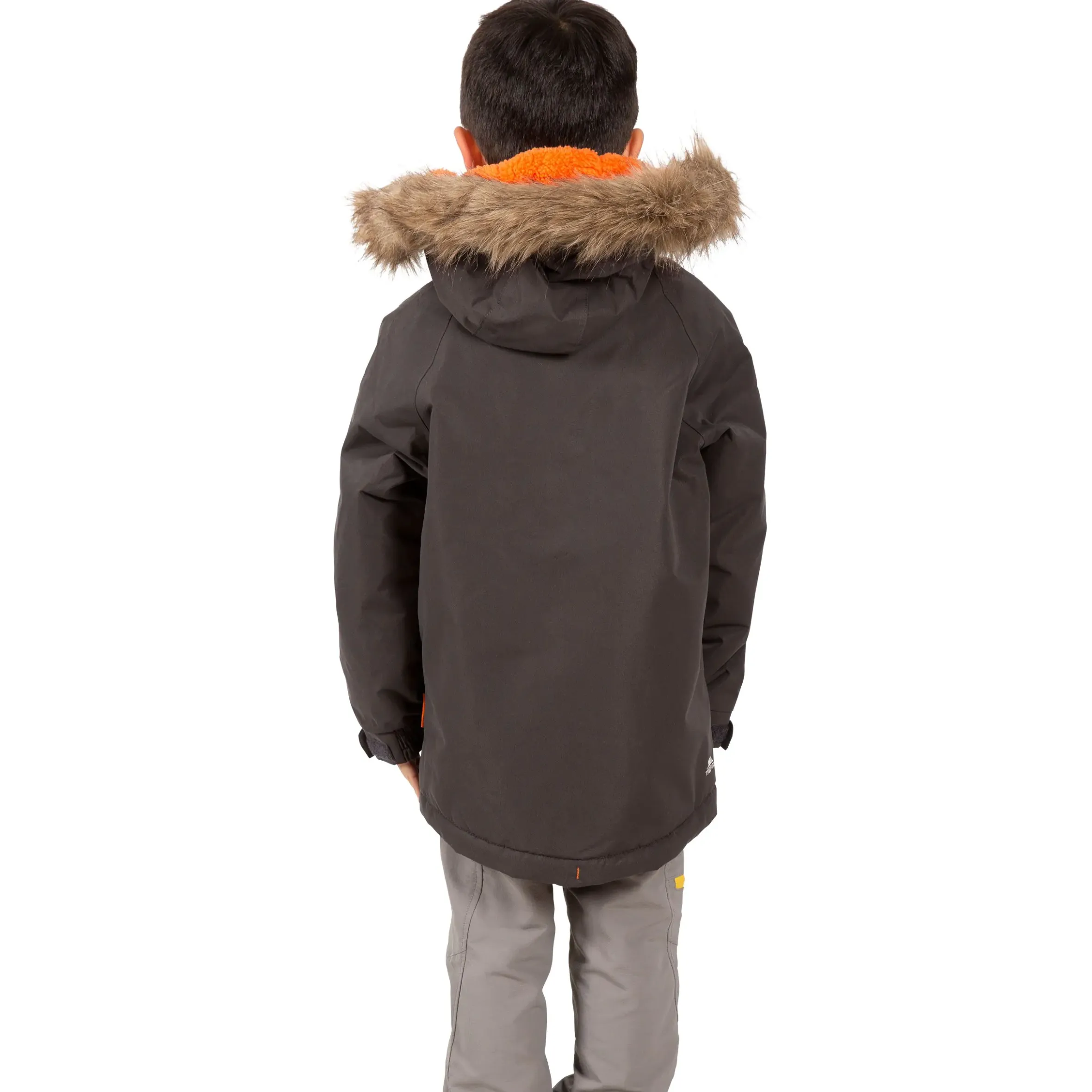 Trespass Boys Waterproof Parka Jacket Upbeat