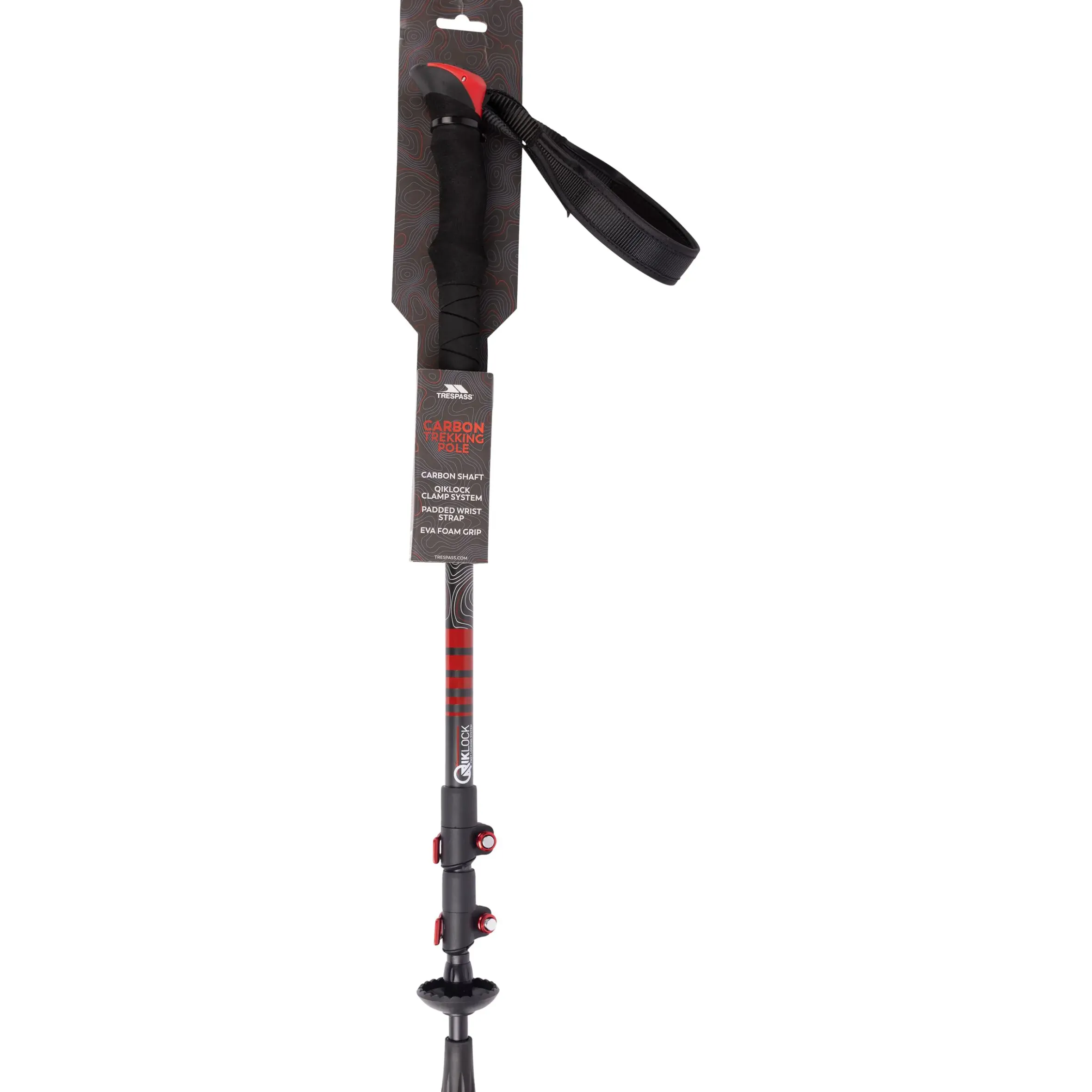 Trespass Collapsible Carbon Walking Pole Sesto