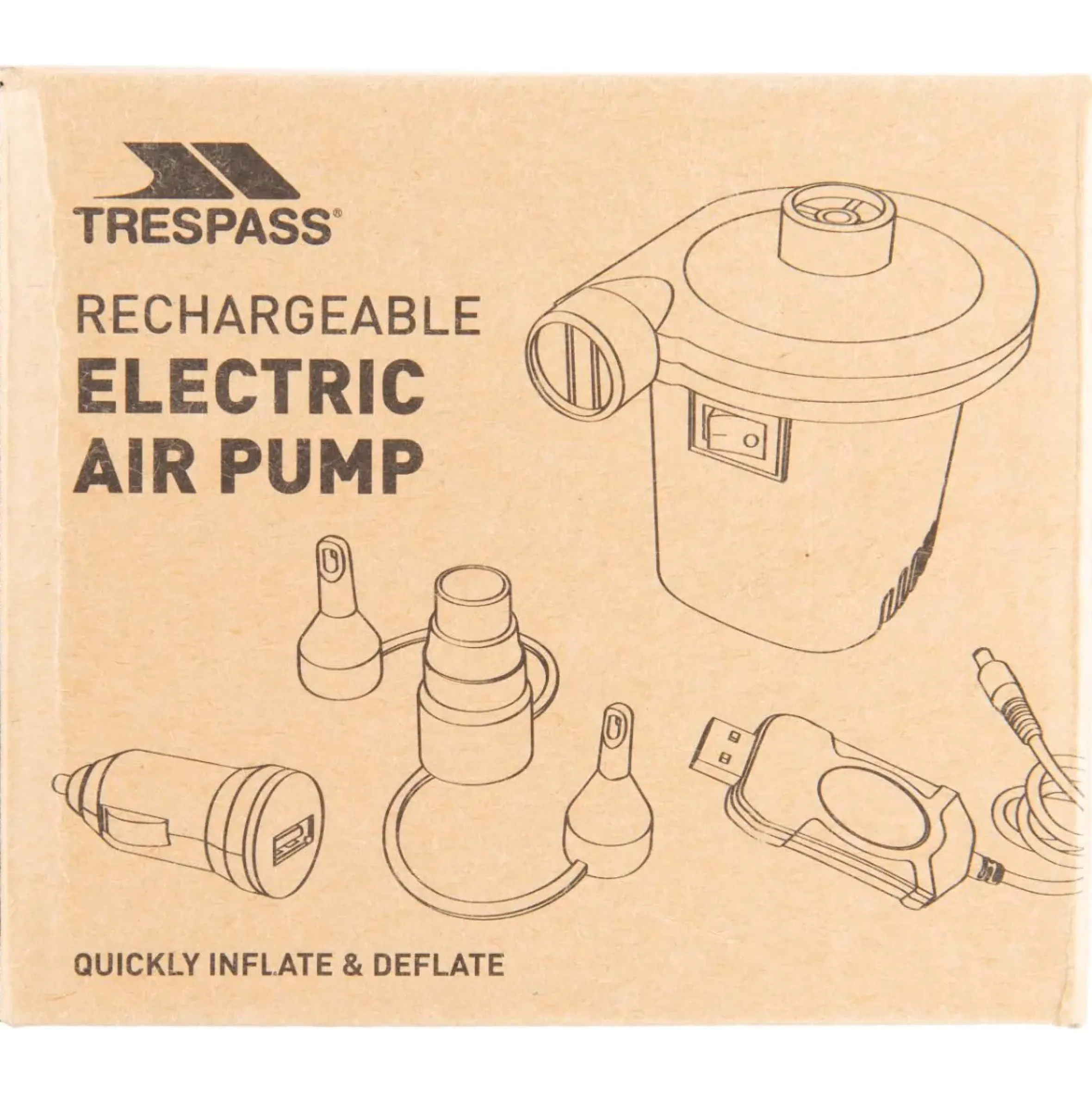 Trespass Cordless Inflatable Pump
