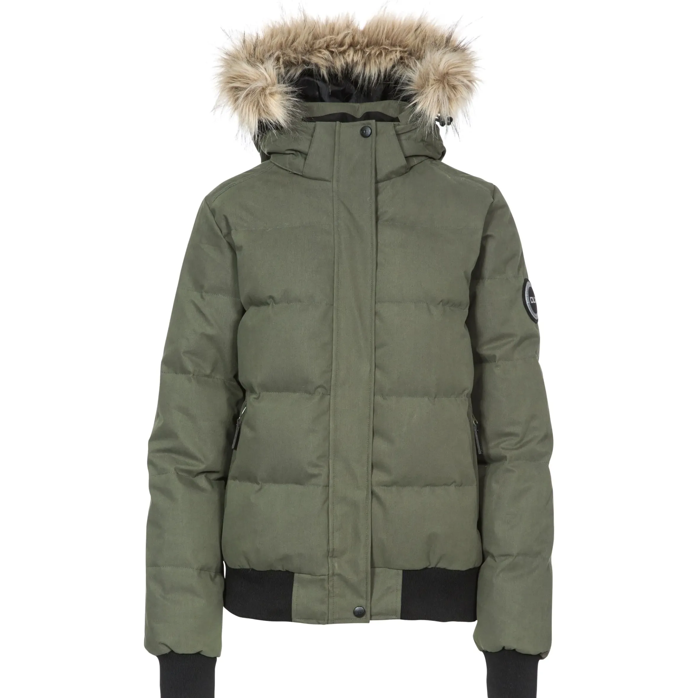 Trespass DLX Womens Down Jacket Hooded Kendrick