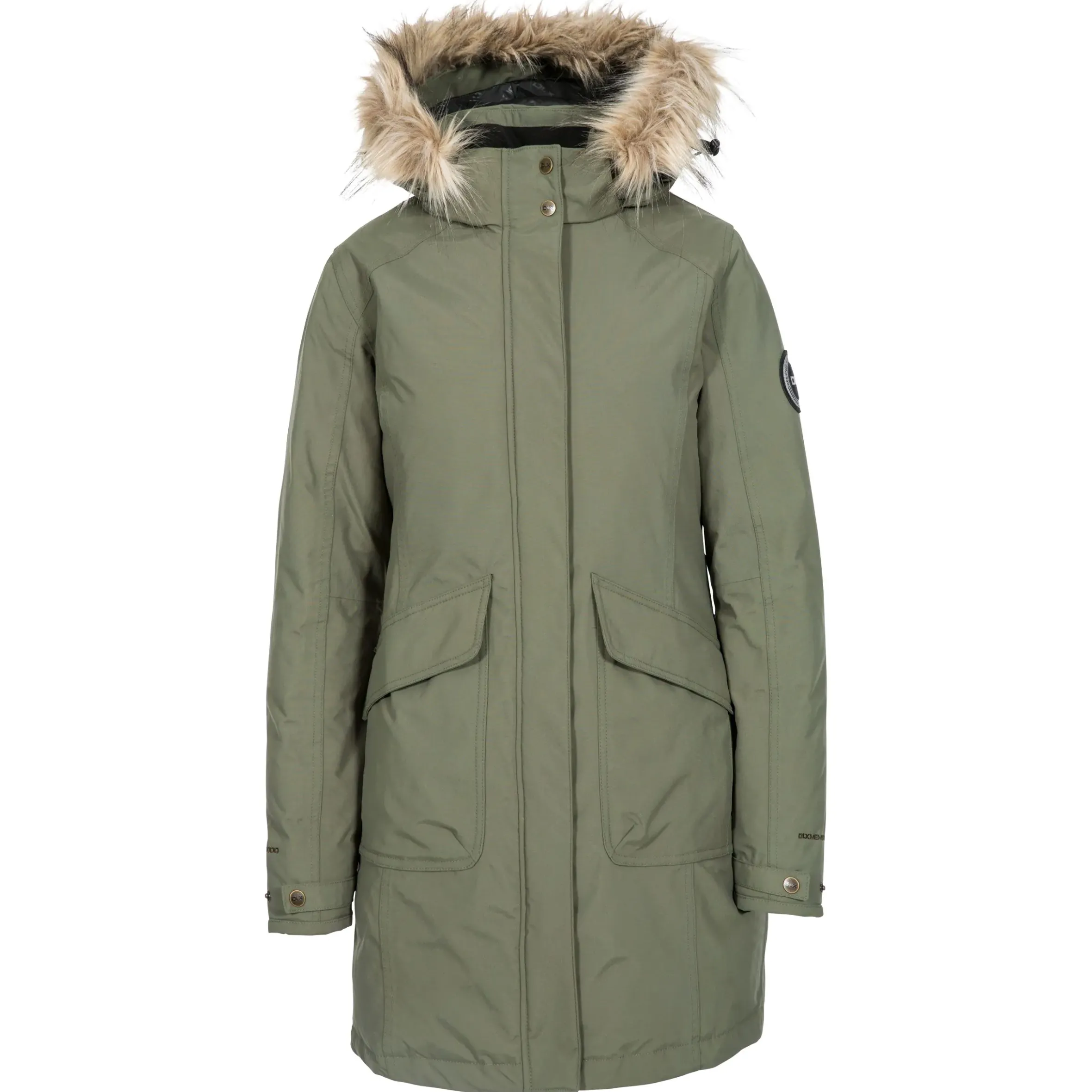 Trespass DLX Womens Waterproof Down Parka Jacket Bettany