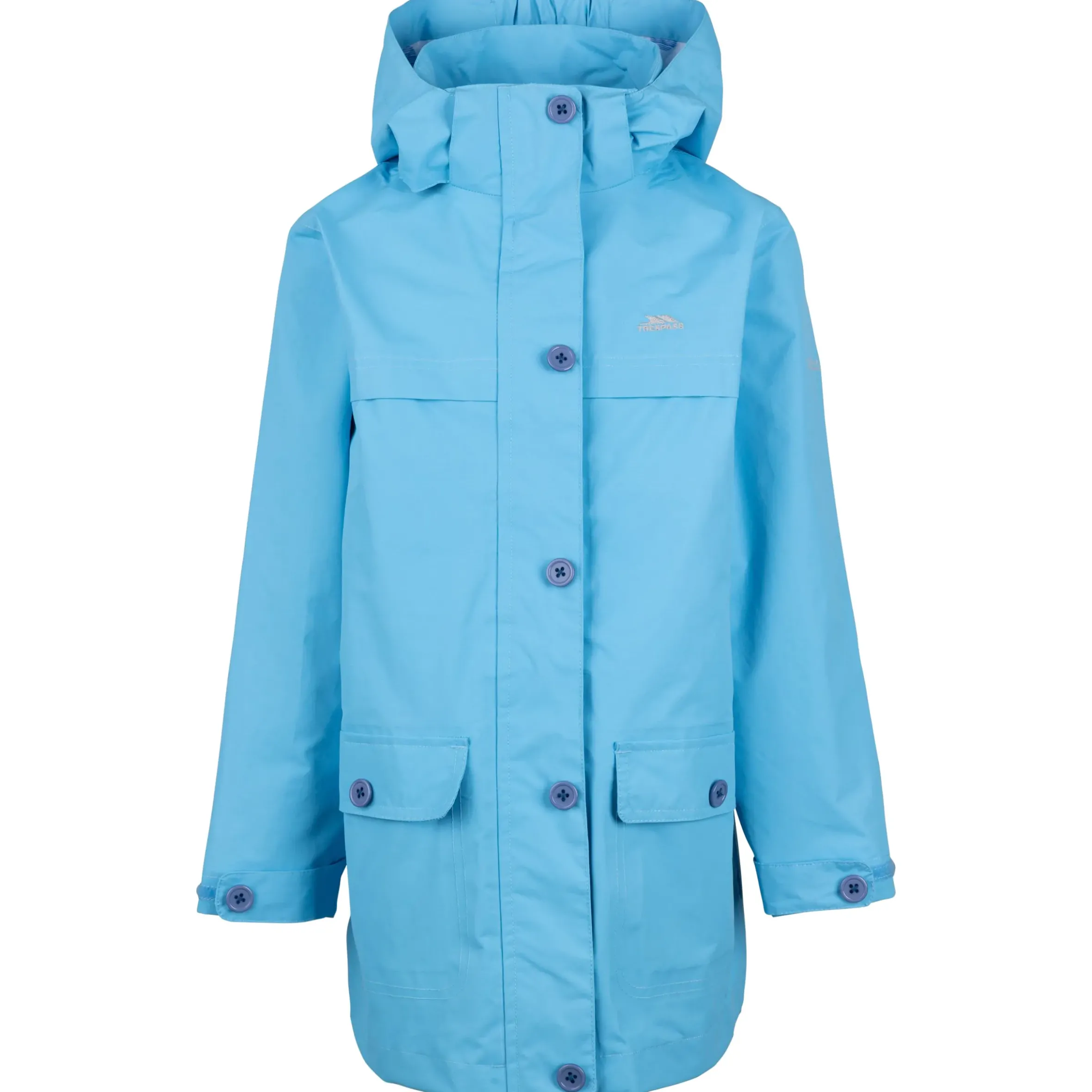 Trespass Girls Hooded Waterproof Jacket TP50 Fairly