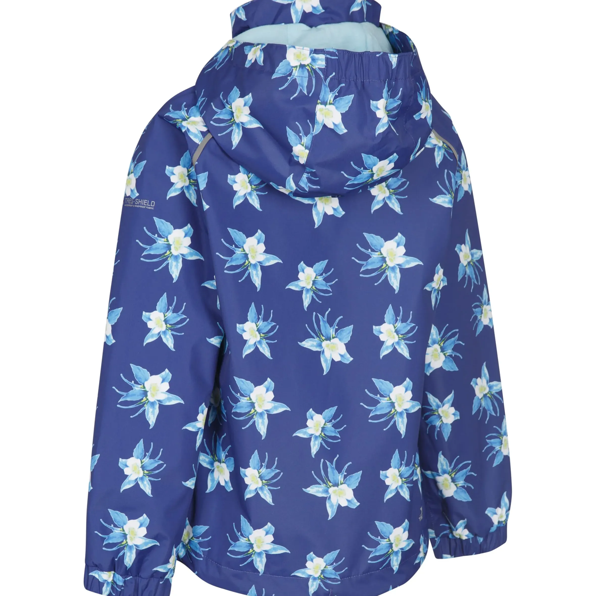 Trespass Girls Printed Waterproof Jacket Joyful