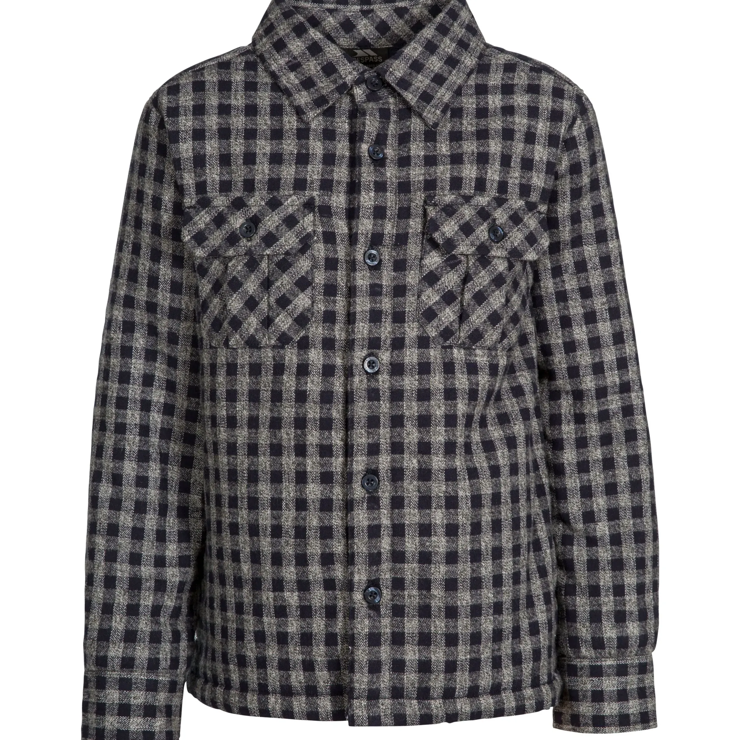 Trespass Kids Checked Cotton Shirt Average