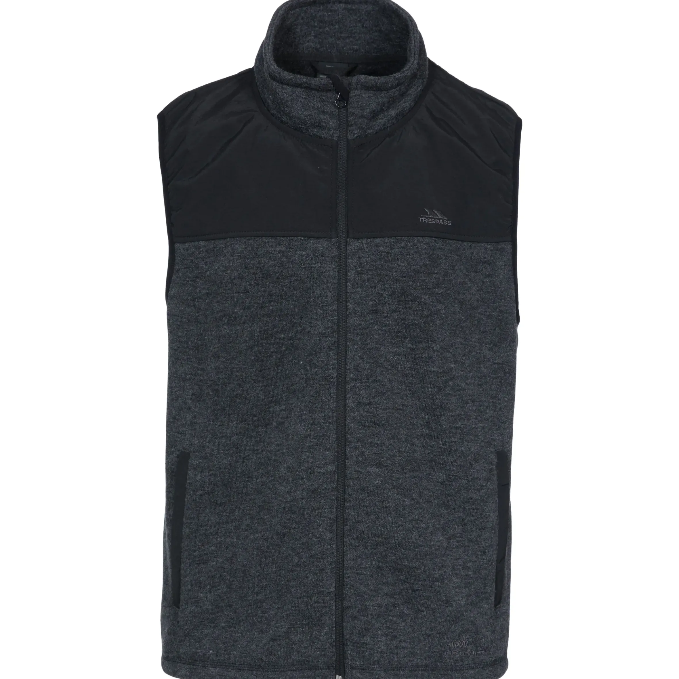 Trespass Mens Gilet Fleece Leafminer