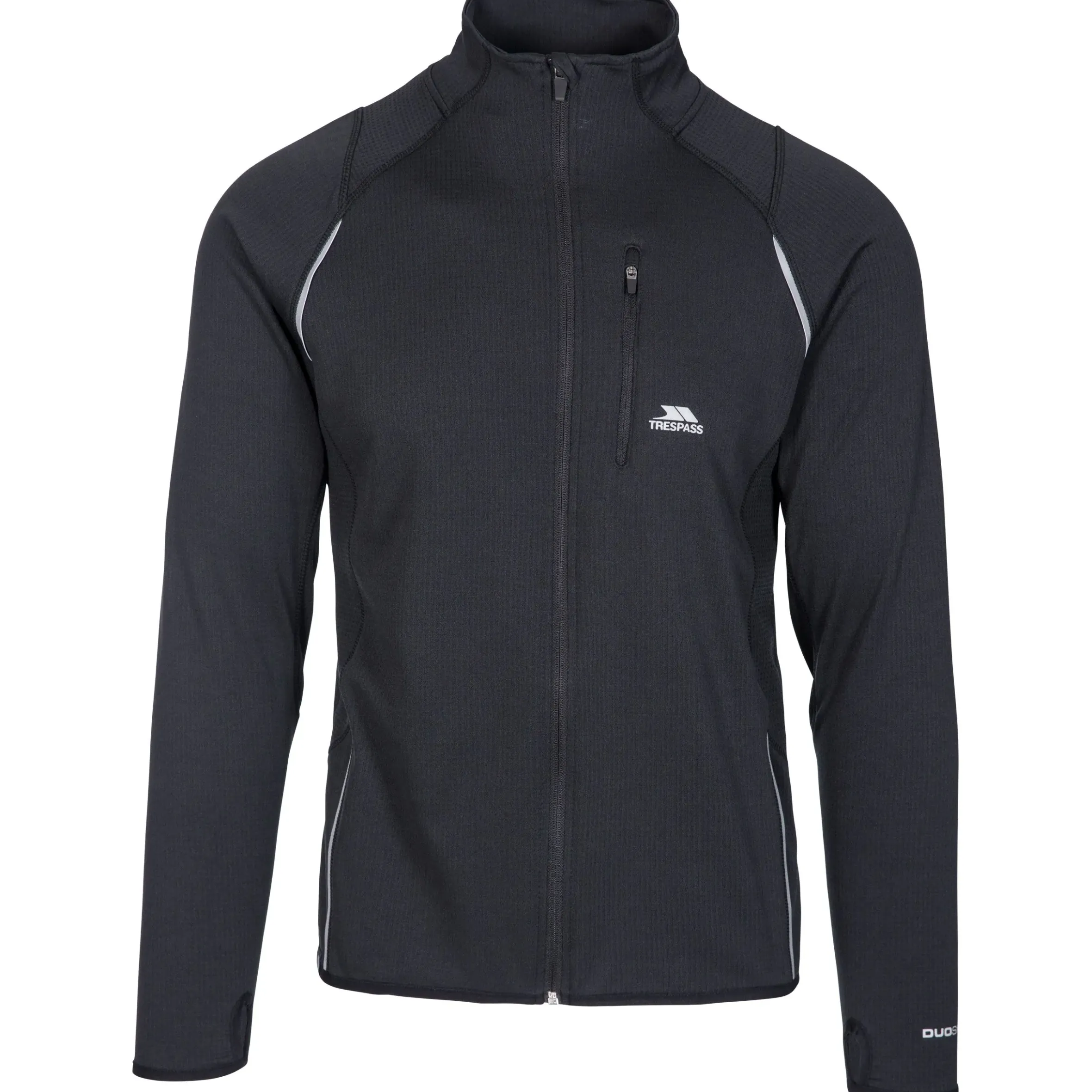 Trespass Mens Quick Dry Active Jacket Whiten