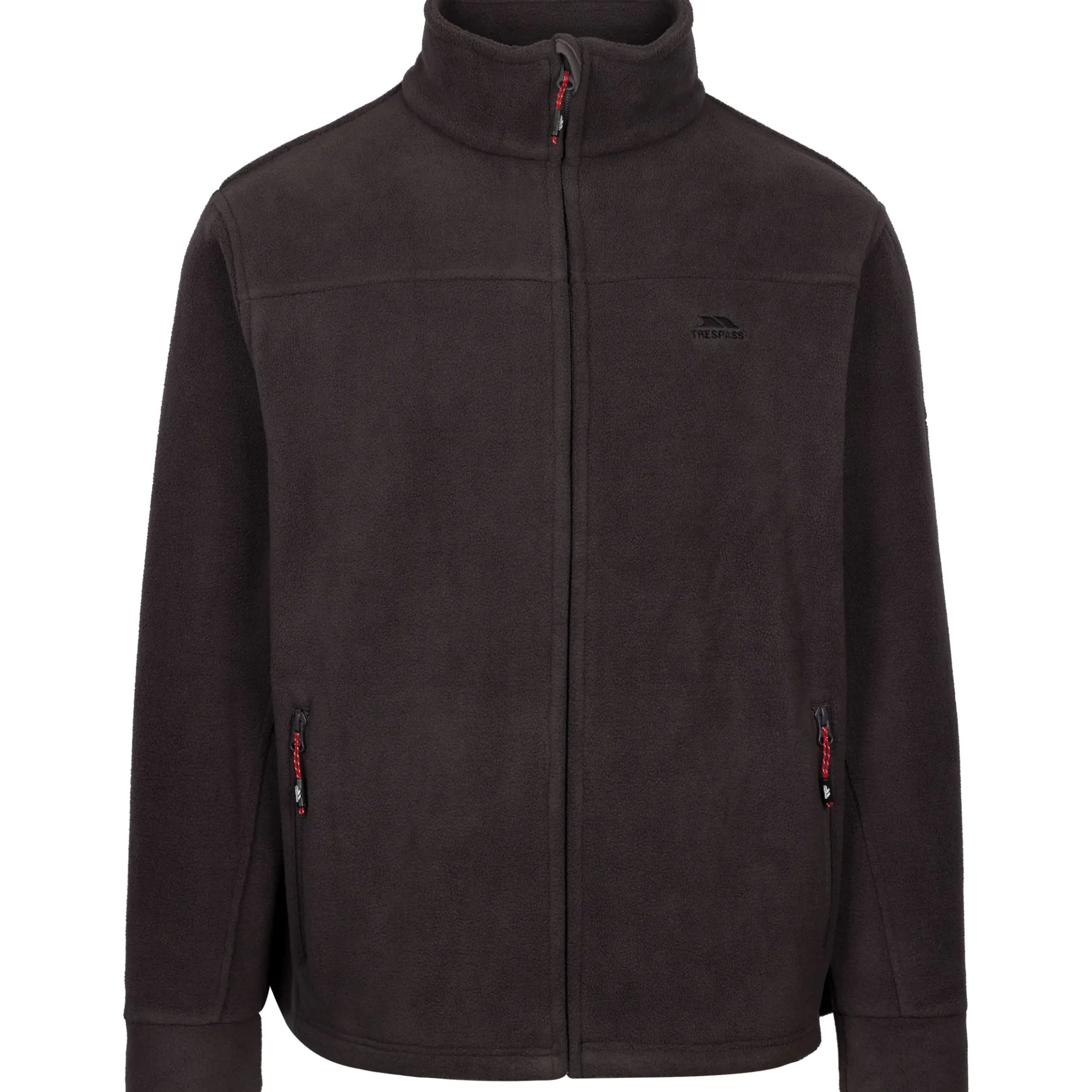 Trespass Mens Sueded Fleece Jacket Bernal