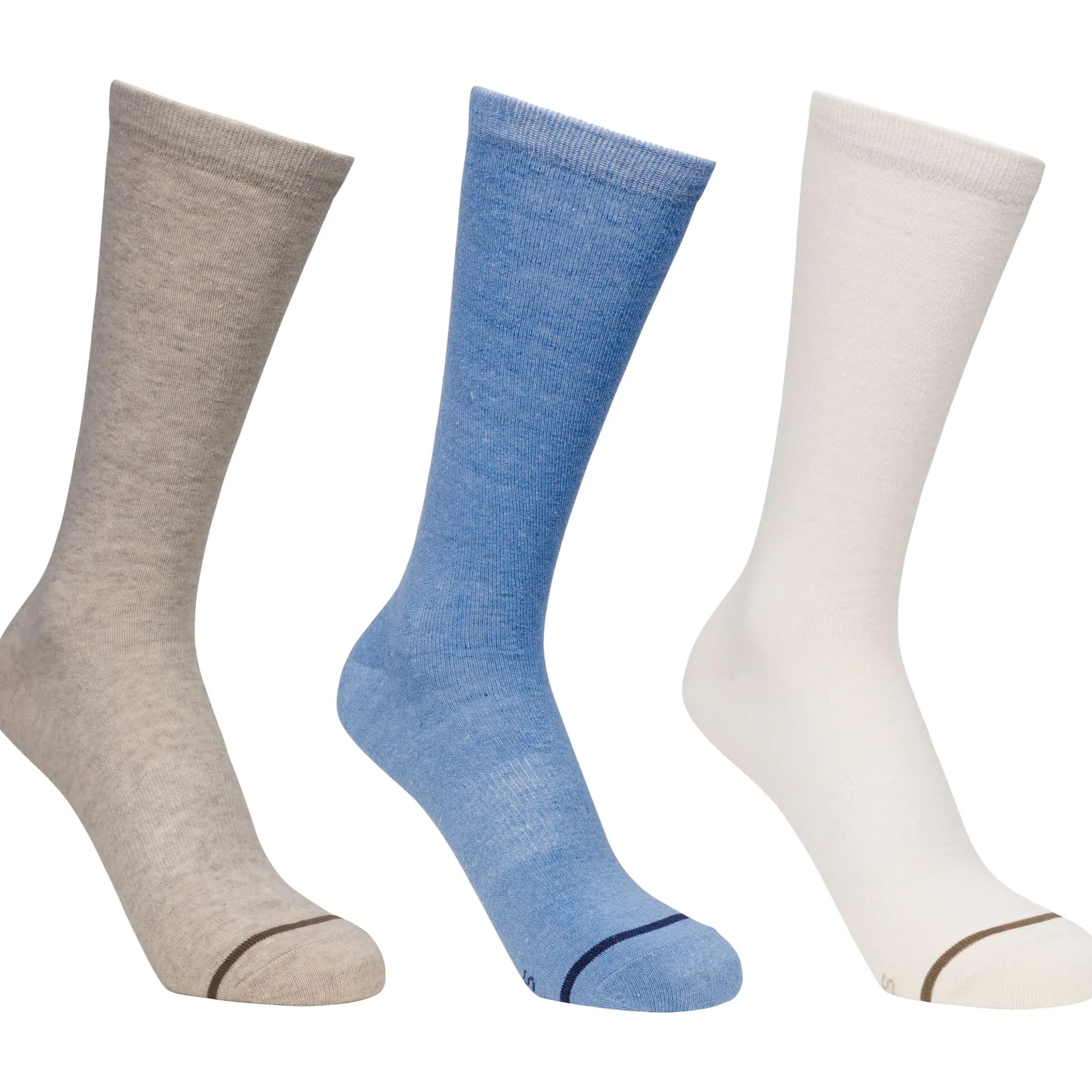 Trespass Multi Sport Socks 3 Pair Pack Heathan