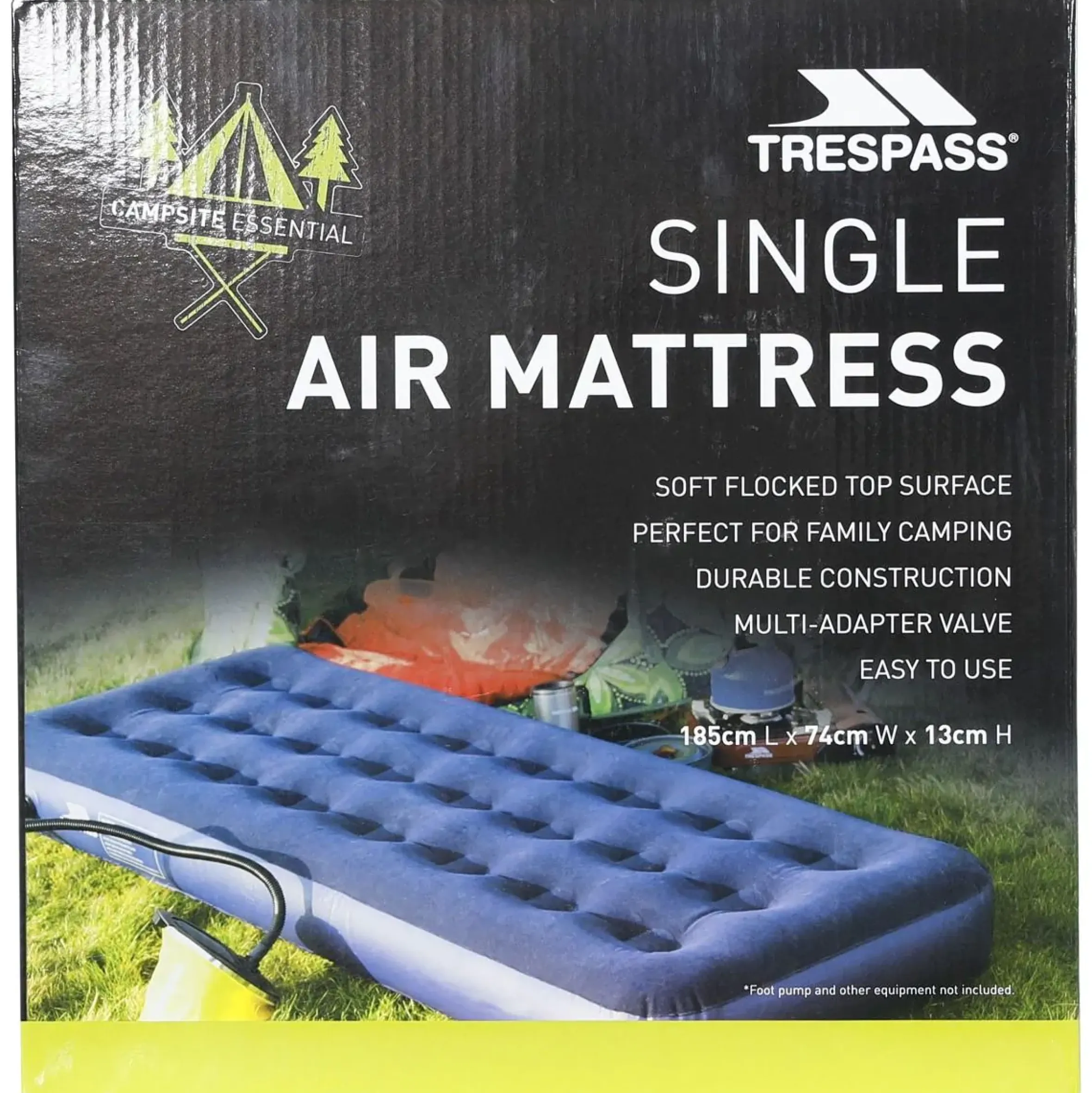 Trespass Single Air Bed Blimp