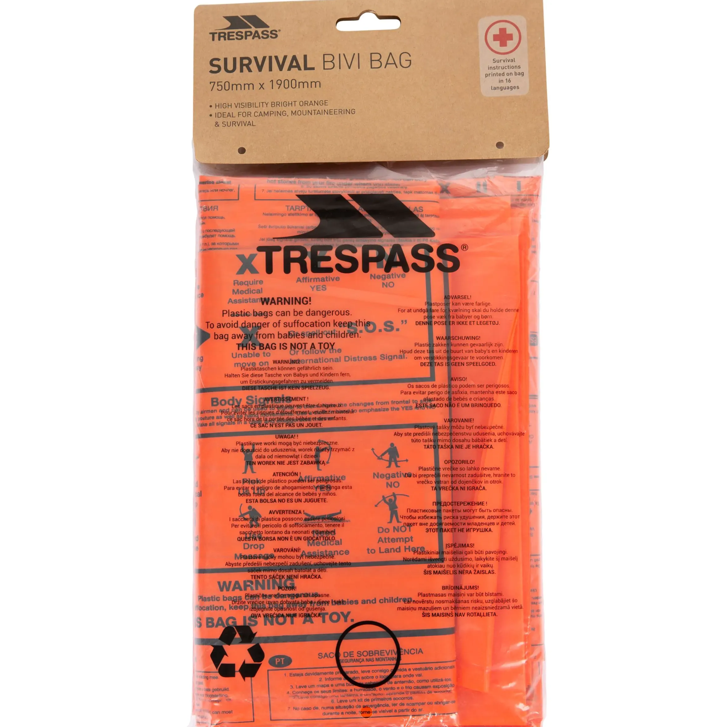 Trespass Vis Survival Bag Radiator