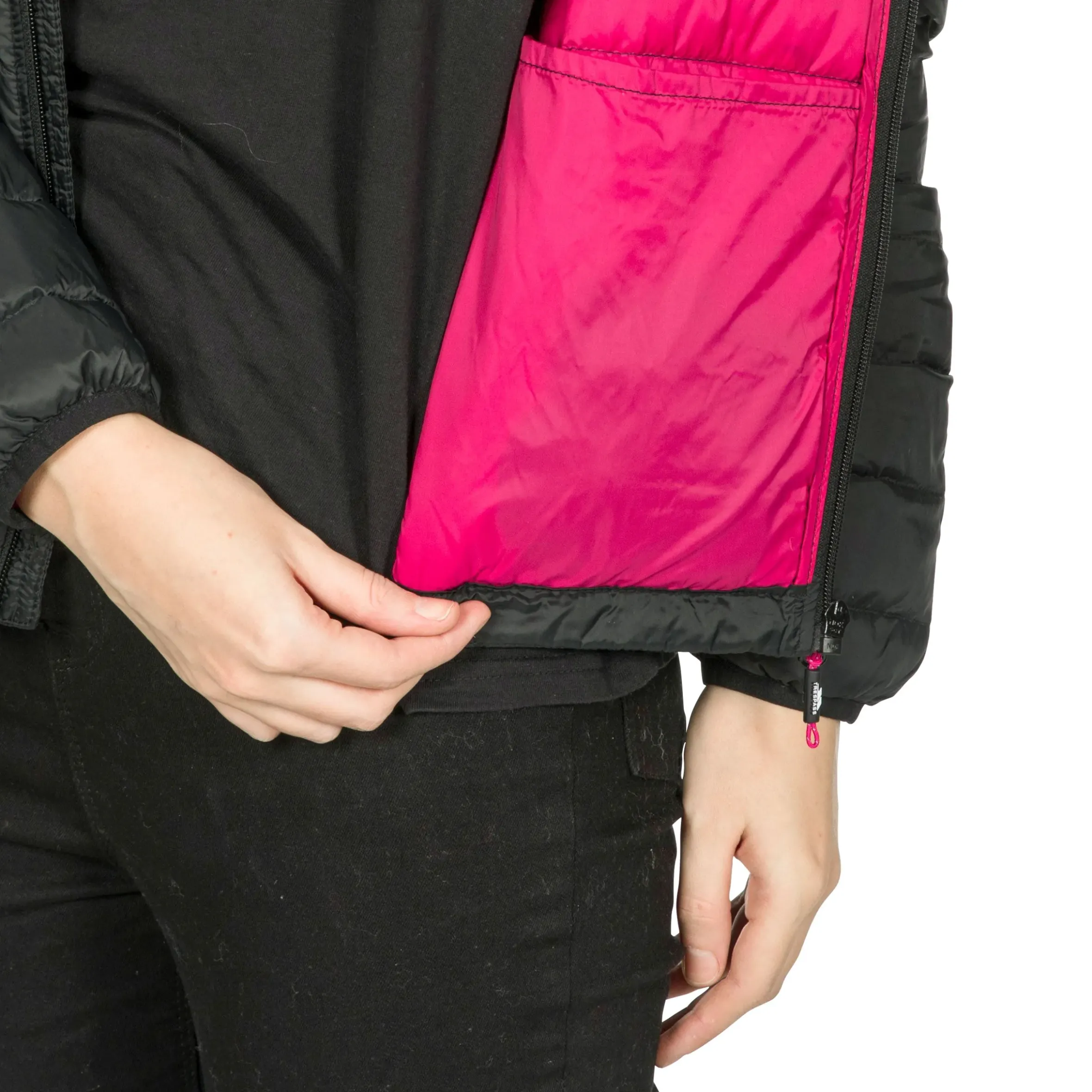 trespass_womens_down_pack_5.webp Trespass Womens Down Packaway Jacket with Hood Arabel
