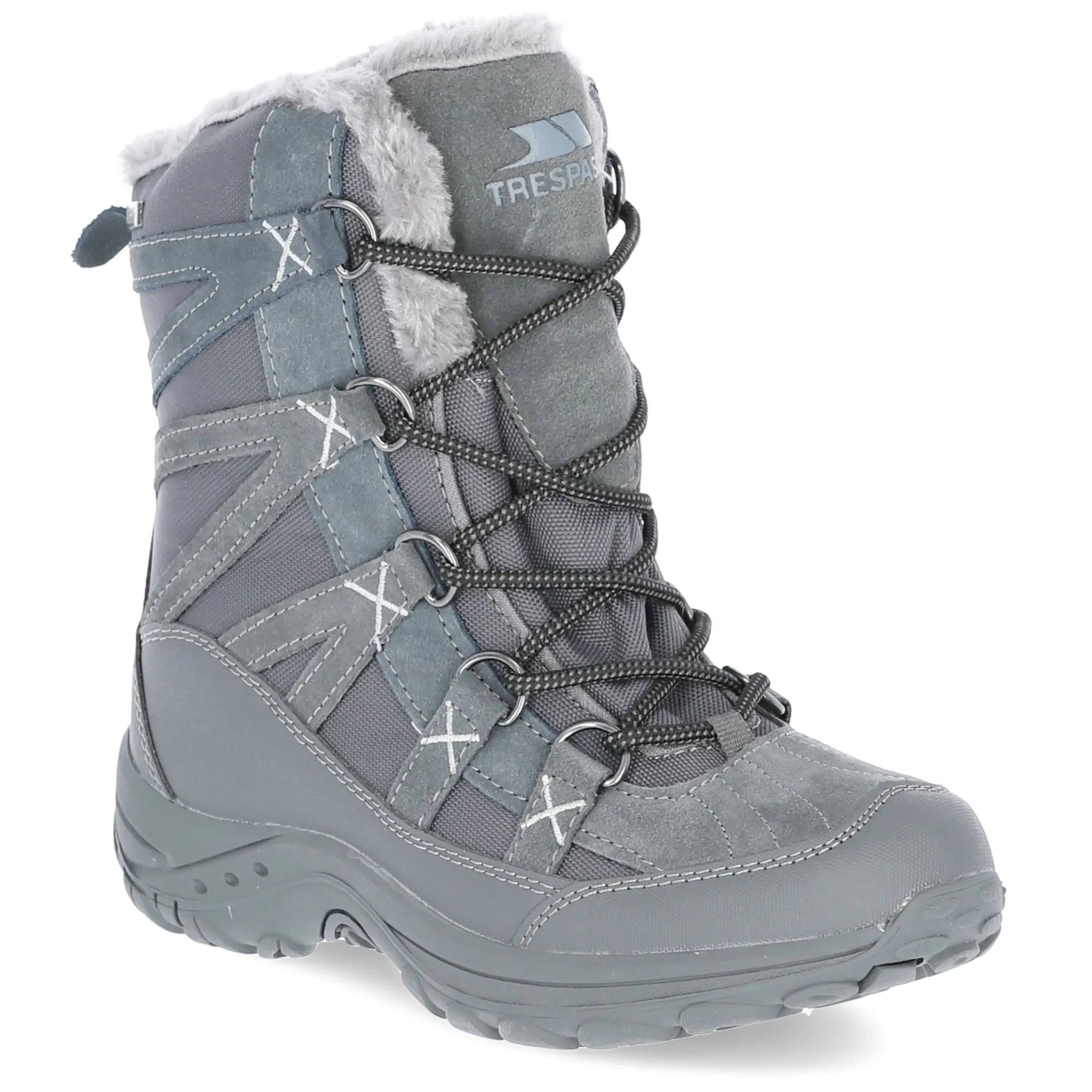 Trespass Womens Insulated Waterproof Snow Boots Zofia