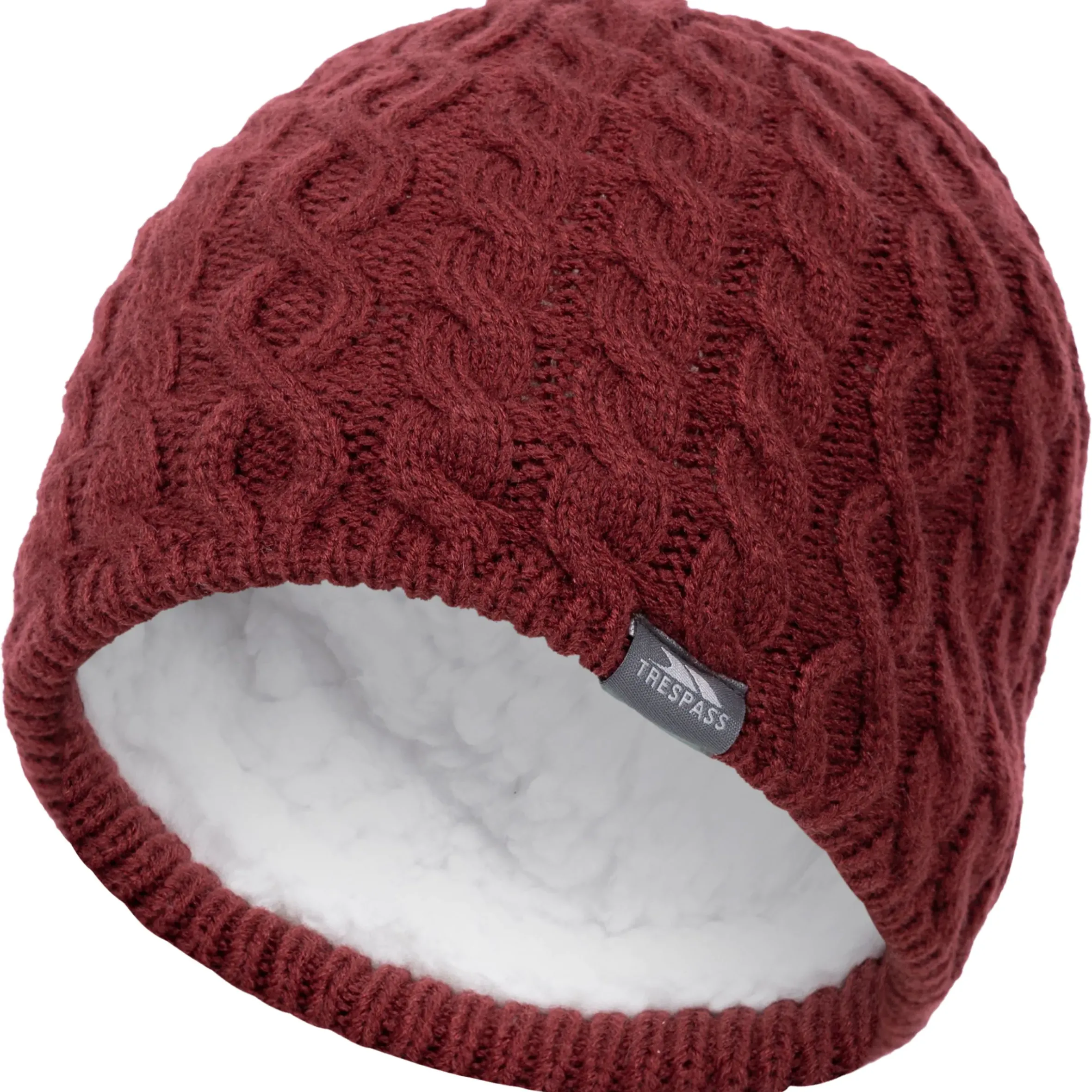 Trespass Womens Knitted Beanie Hat Kendra