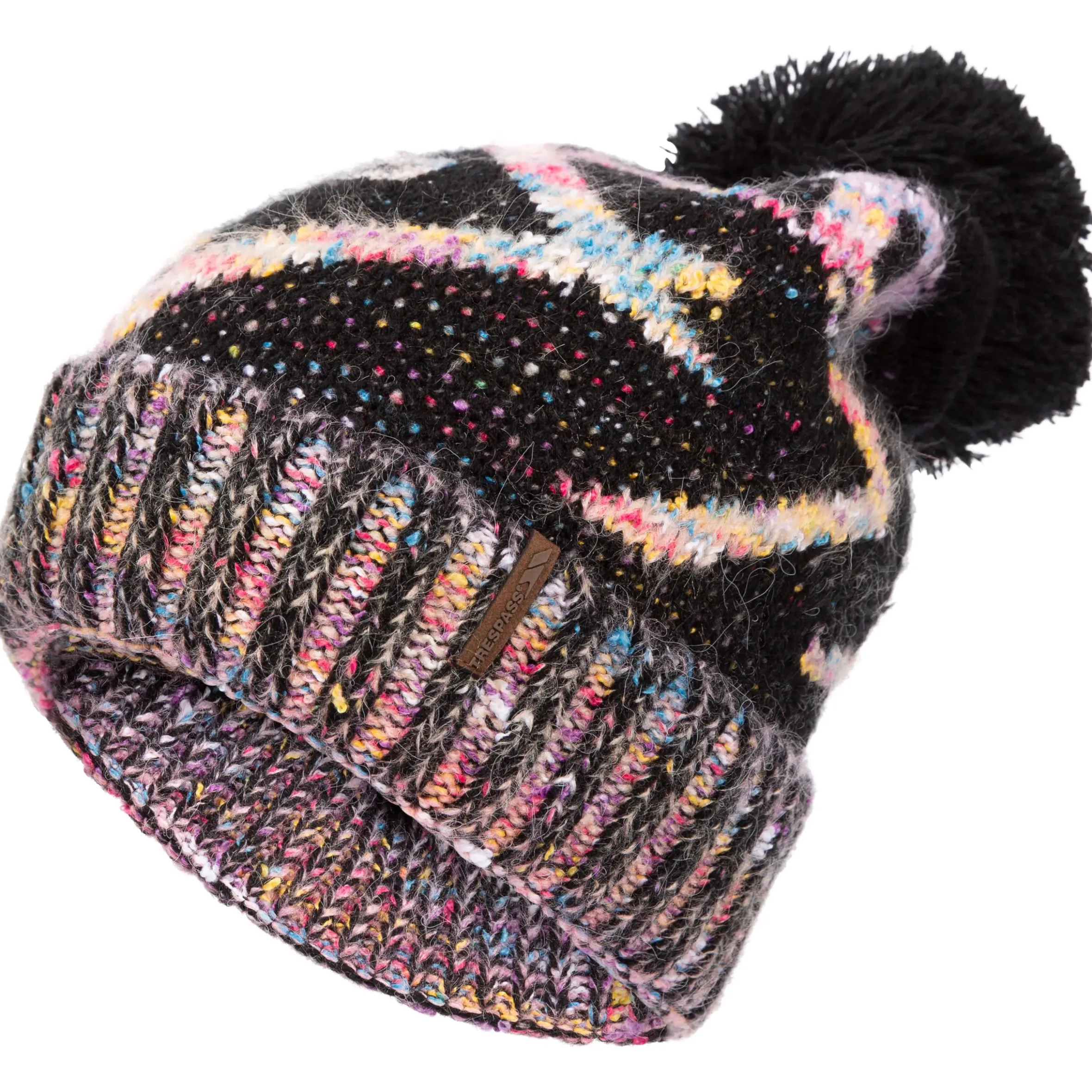 Trespass Womens Knitted Beanie Hat Diandra