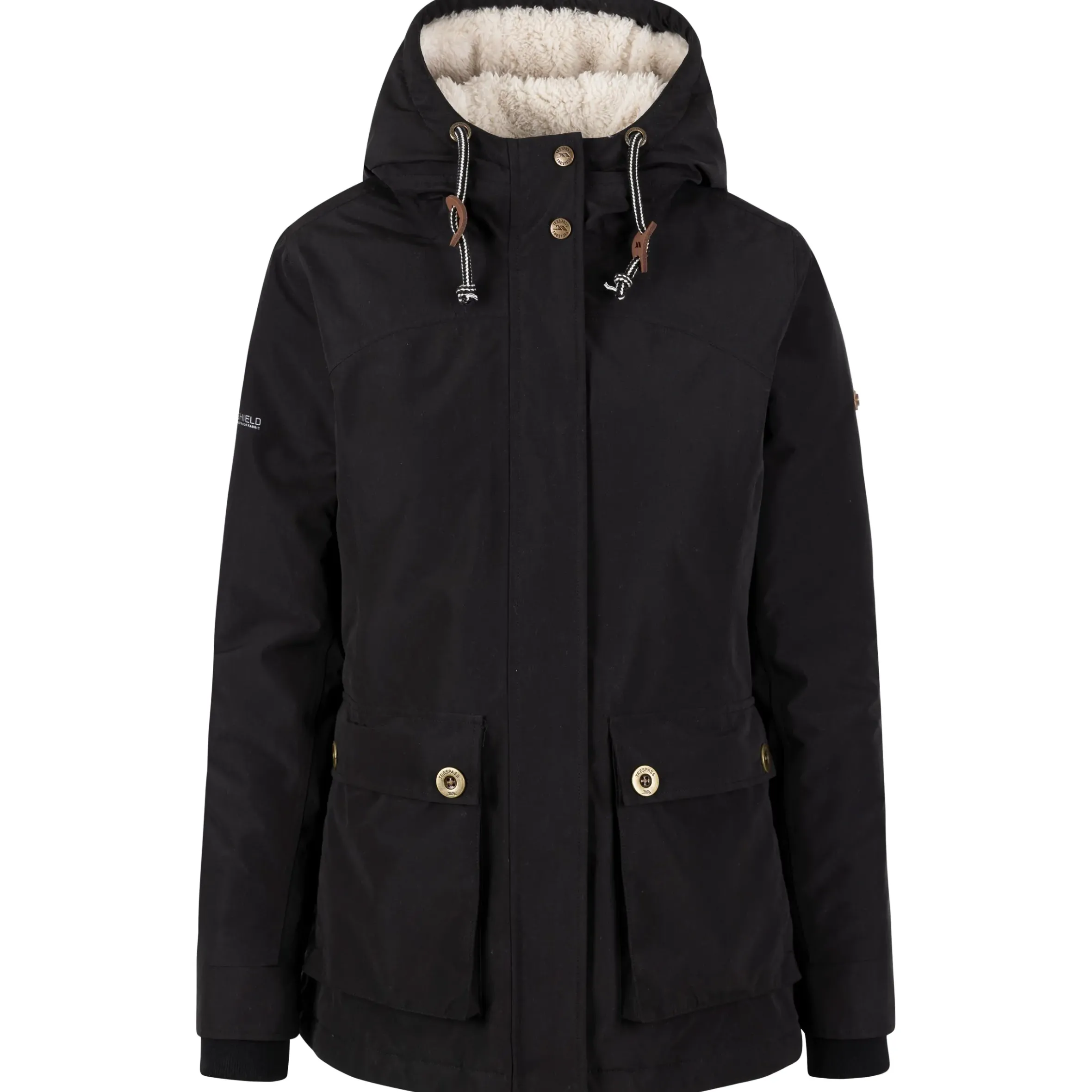 Trespass Womens Padded Waterproof Jacket Token