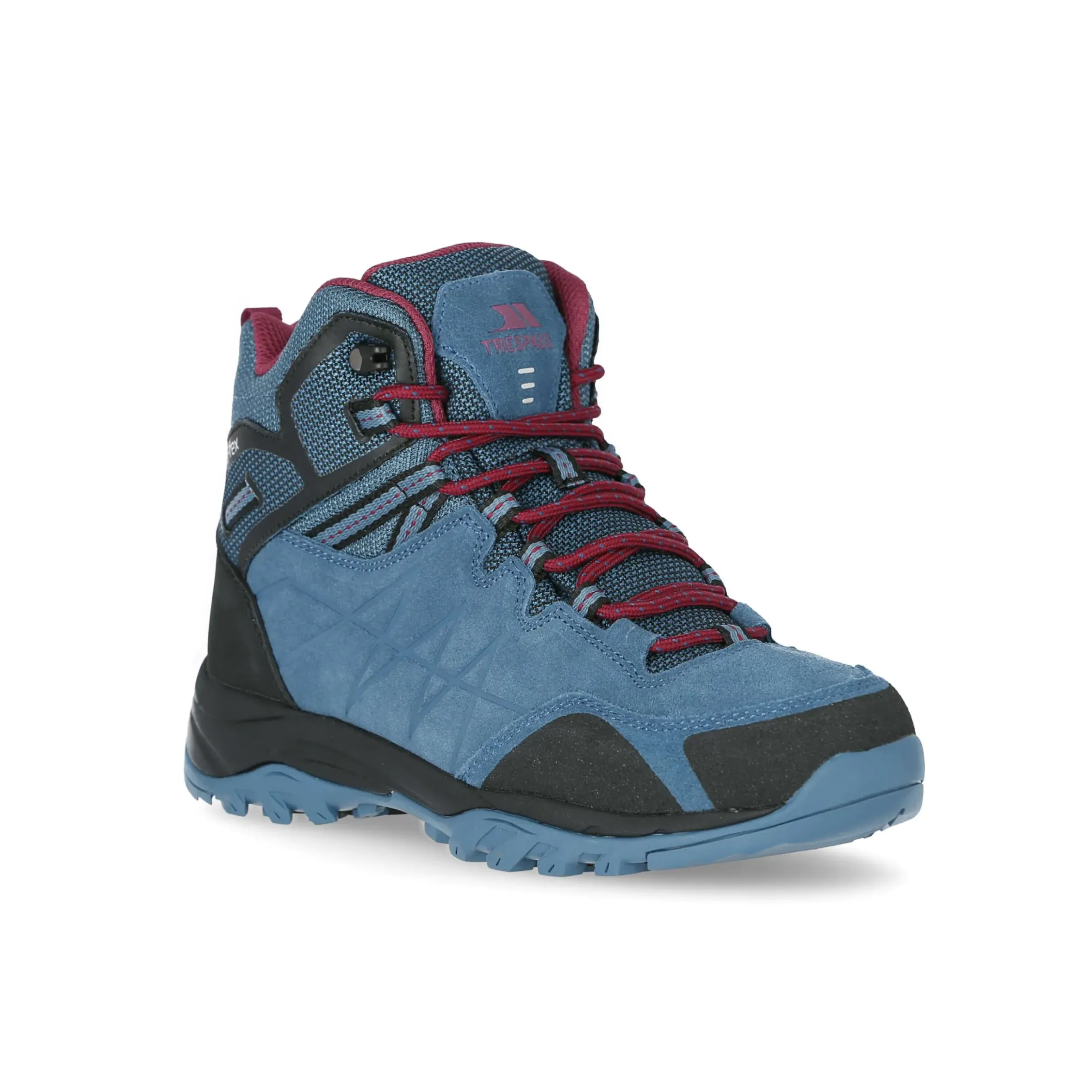 Trespass Womens Walking Boots Waterproof Suede Nairne