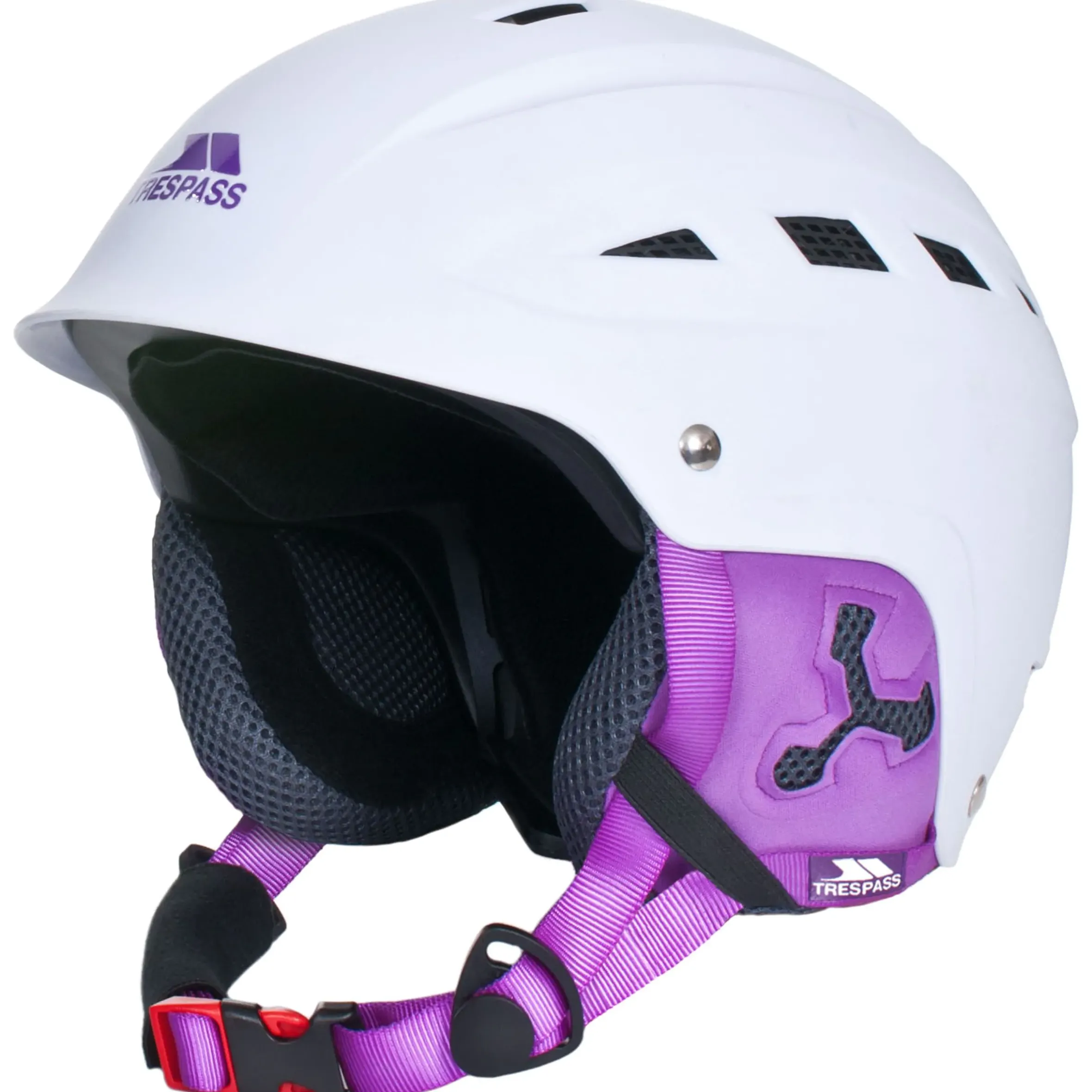 Trespass Womens White Ski Helmet Davenport