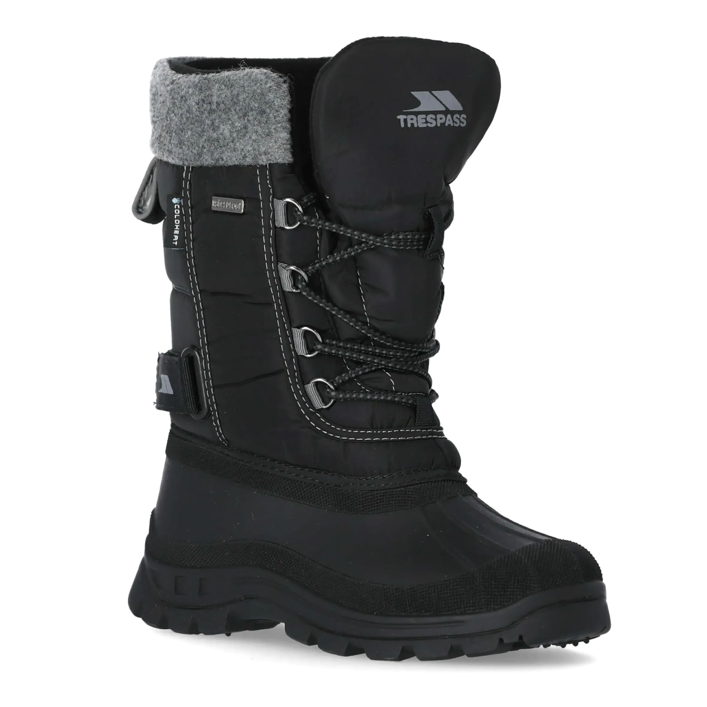 Trespass Youth Boys Lace Up Snow Boots Strachan